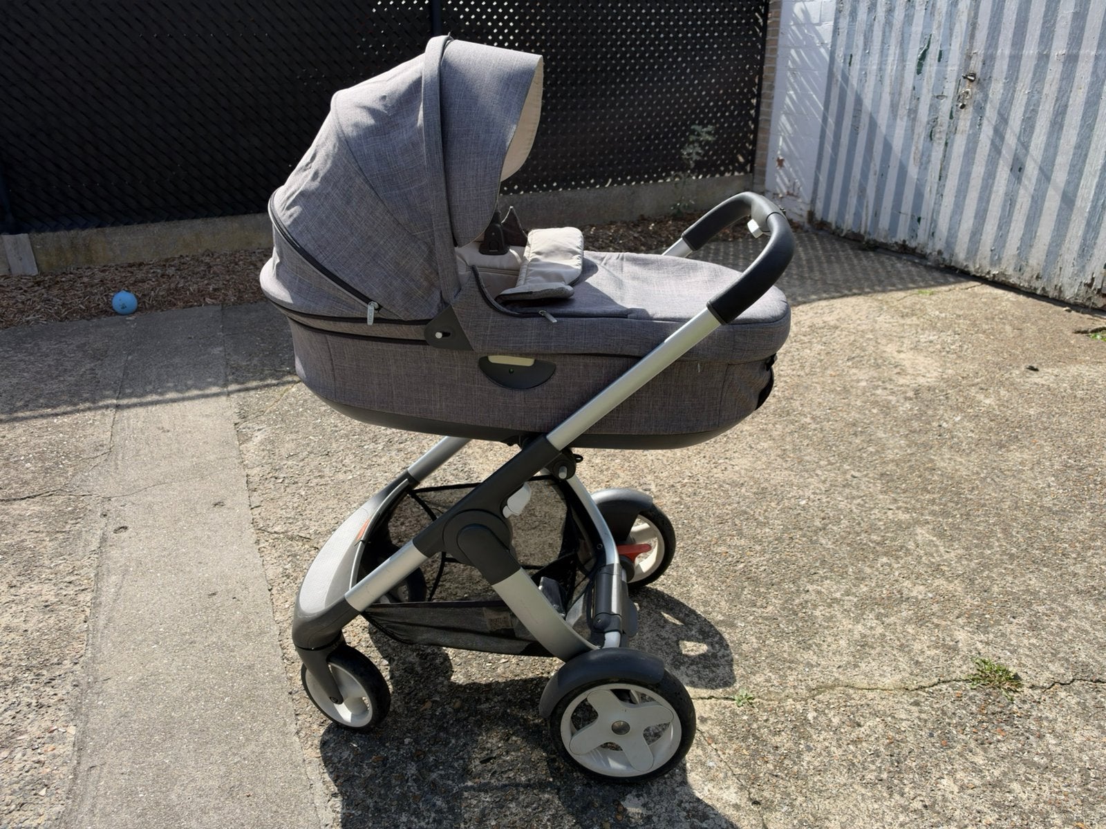 Stokke Crusi 3-in-1 kinderwagen met alle toebehoren, Kinderen en Baby's, Gebruikt, Duowagen, Combiwagen, Ophalen
