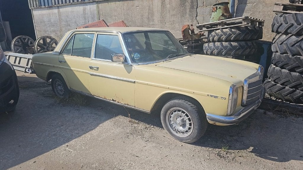 Mercedes W108 200d, Enlèvement, Utilisé