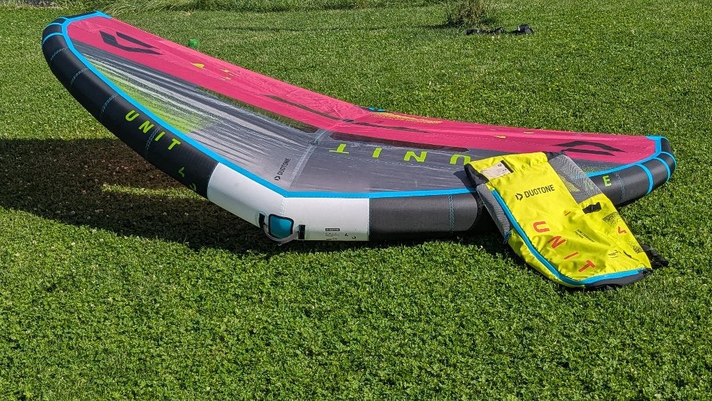 Duotone Unit 2025 4m. Aile de Wingfoil., Enlèvement ou Envoi, Comme neuf, 4 m² ou moins, Autres types