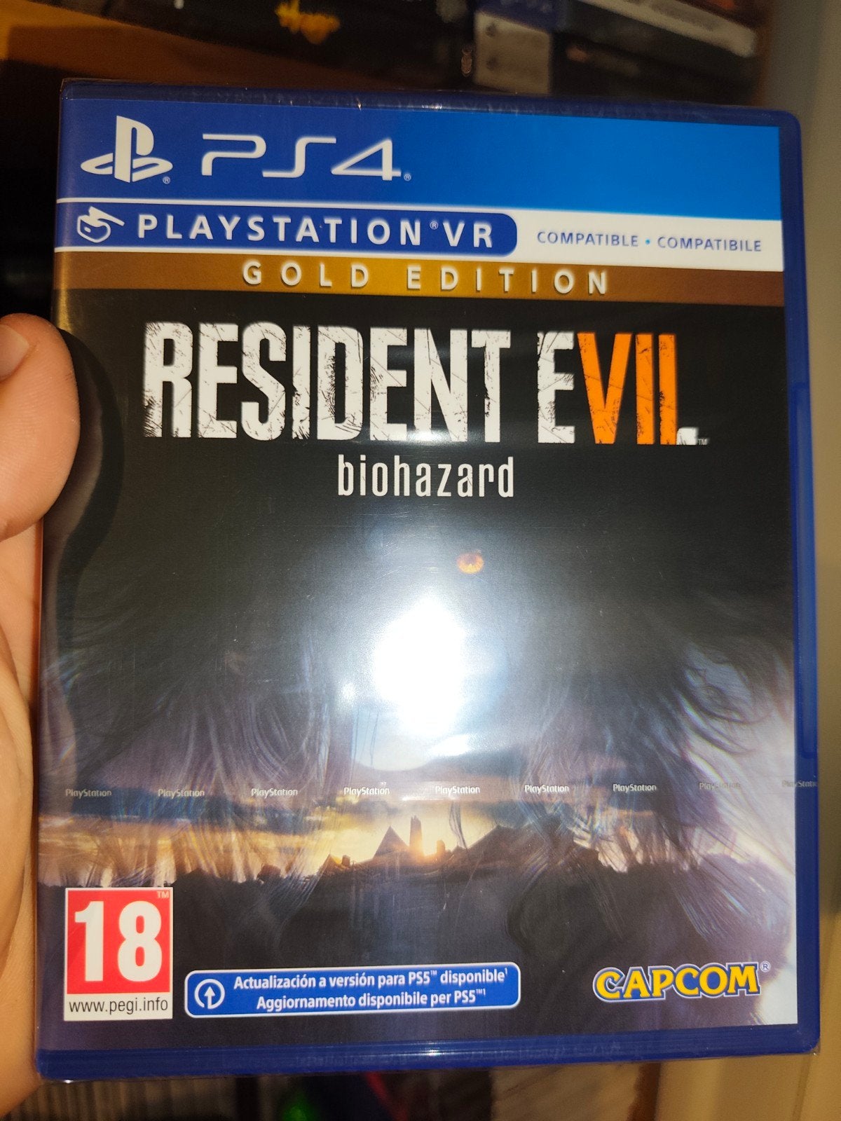 Resident evil 7 Biohazard gold edition ps4 verpakking, Games en Spelcomputers, Games | Sony PlayStation 1, Ophalen of Verzenden