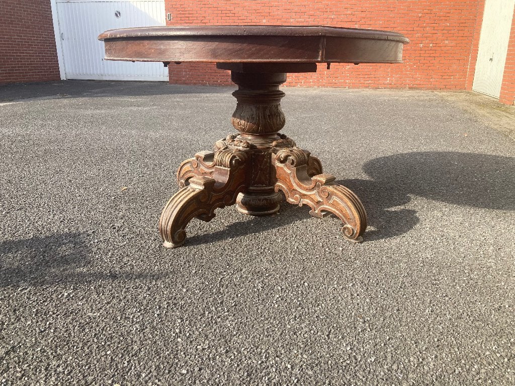 Table extensible ancienne, Enlèvement