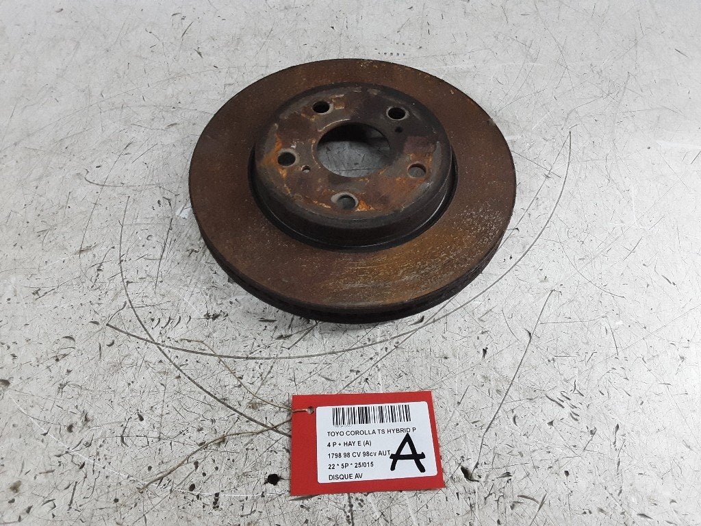 REMSCHIJF VOOR Toyota Corolla (E21) (01-2019/-), Gebruikt, Mevr. I. Hauben, Toyota, Rue de l'Espoir 34 34
4030  GRIVEGNÉE, BE