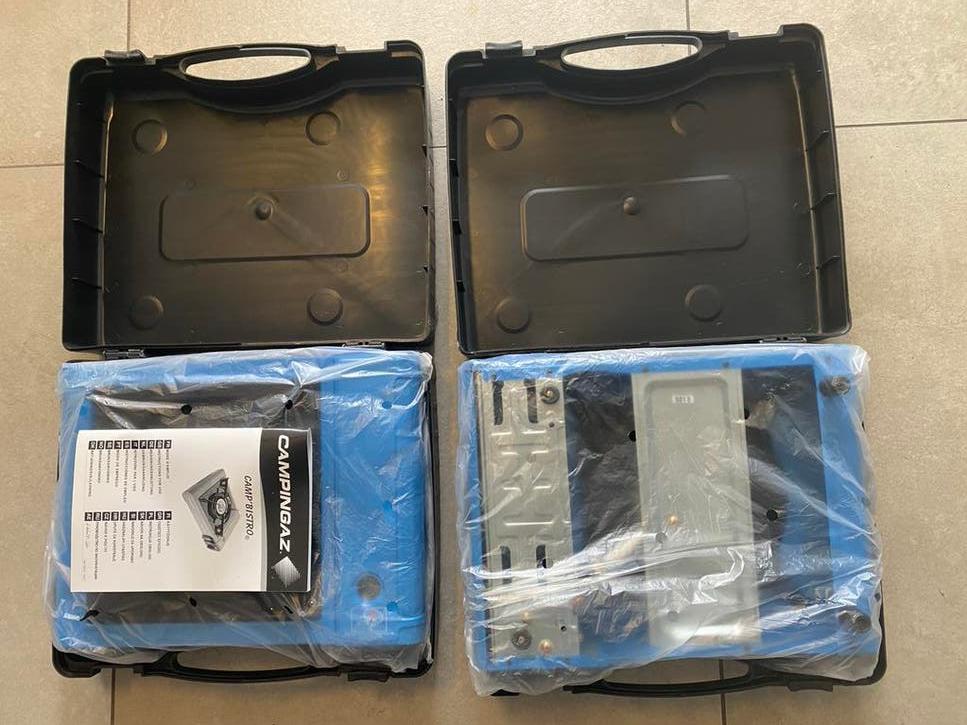 2 nieuwe vuurtjes van Campingaz, Ophalen, Nieuw