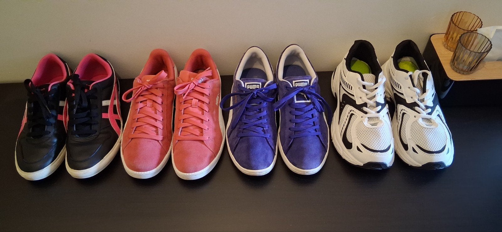 lot basket 4 paires, authentique, Enlèvement ou Envoi