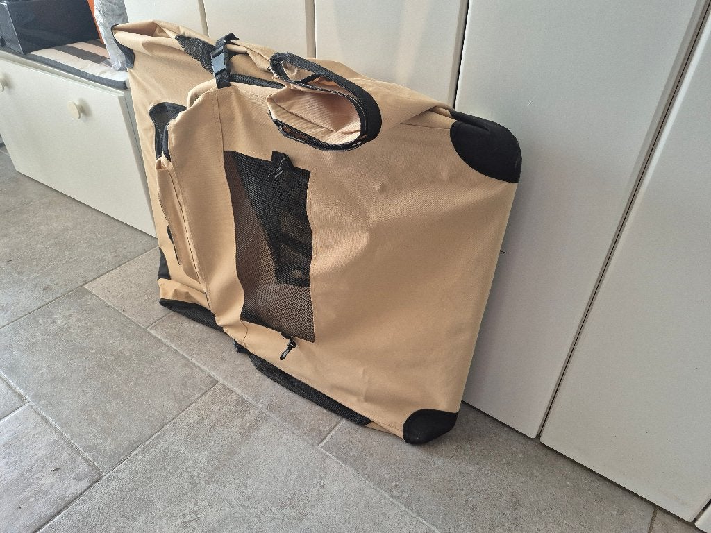 Nylon reisbench opvouwbaar, Ophalen, Zo goed als nieuw