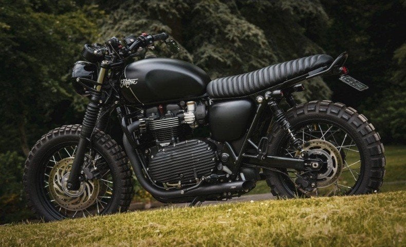 Triumph Bonneville T120 Motone Viper Mk2 zadel, Ophalen of Verzenden