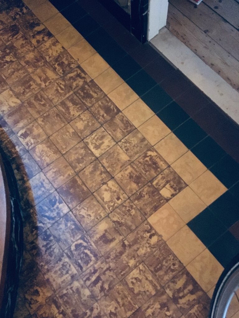 Oude gevlamde vloertegels, Doe-het-zelf en Bouw, Tegels, Ophalen, Gebruikt, Vloertegels
