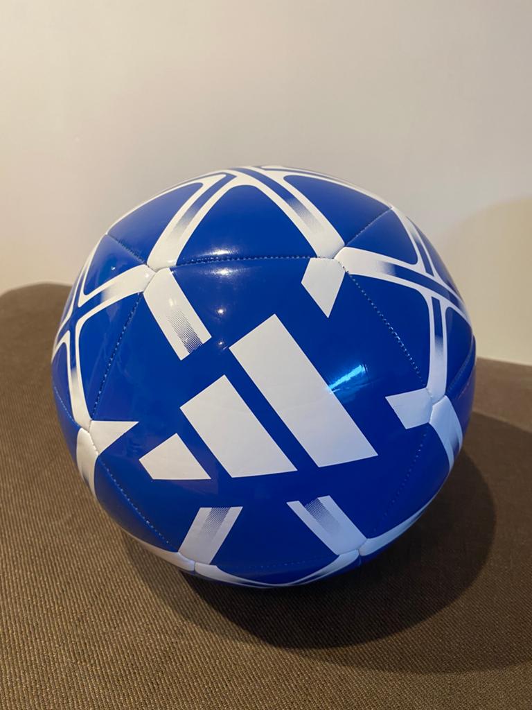Ballon de football Adidas bleu, Enlèvement, Neuf, Ballon