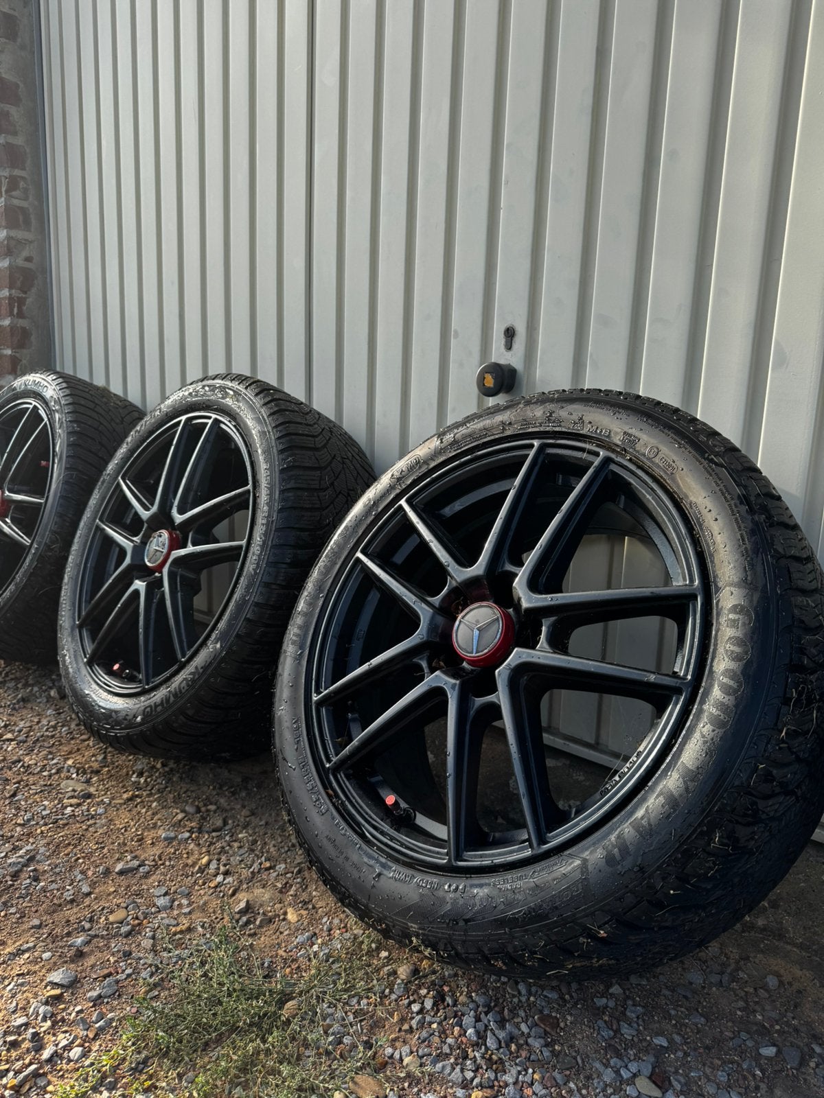 Kit hiver Mercedes Jantes 18 pouces 5x112, Pneus hiver, Enlèvement, Pneu(s), 18 pouces