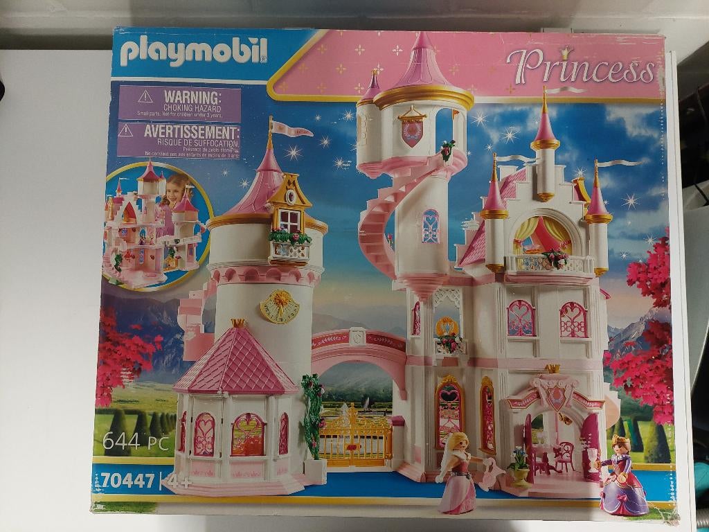 playmobiel kasteel, Enlèvement, Comme neuf, Ensemble complet