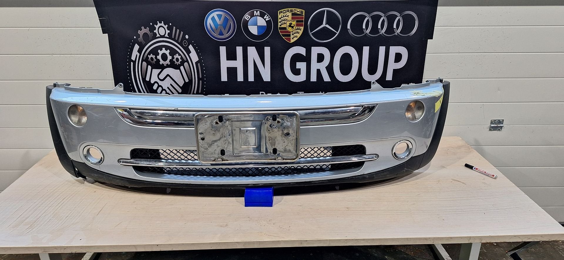 Mini Cooper / One voorbumper, Gebruikt, -, Voor, -