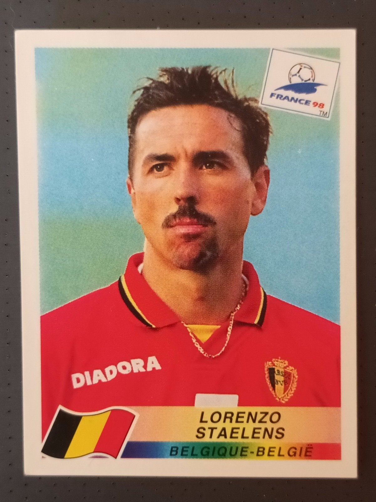 PANINI FRANCE 98 # 326 LORENZO STAELENS, Verzamelen, Ophalen of Verzenden