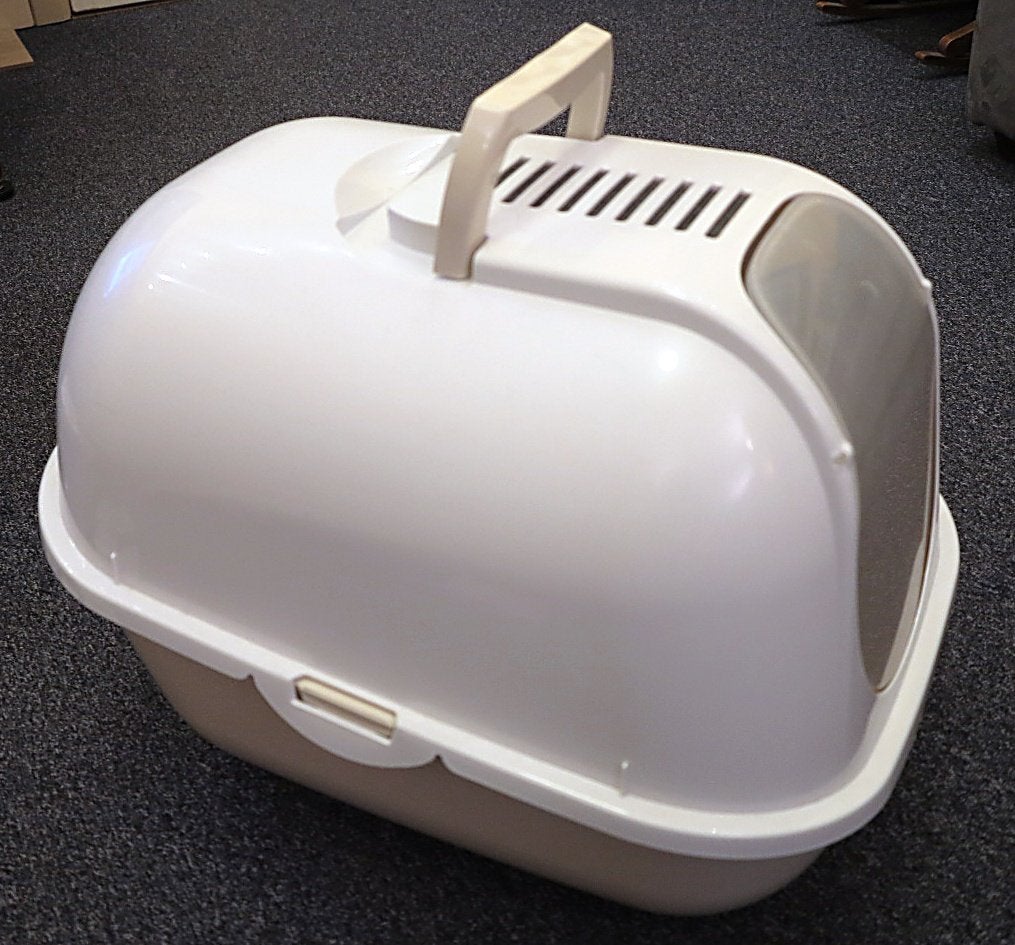 Maison de toilette pour chat/Bac à litière fermé, Enlèvement, Comme neuf, Fermé