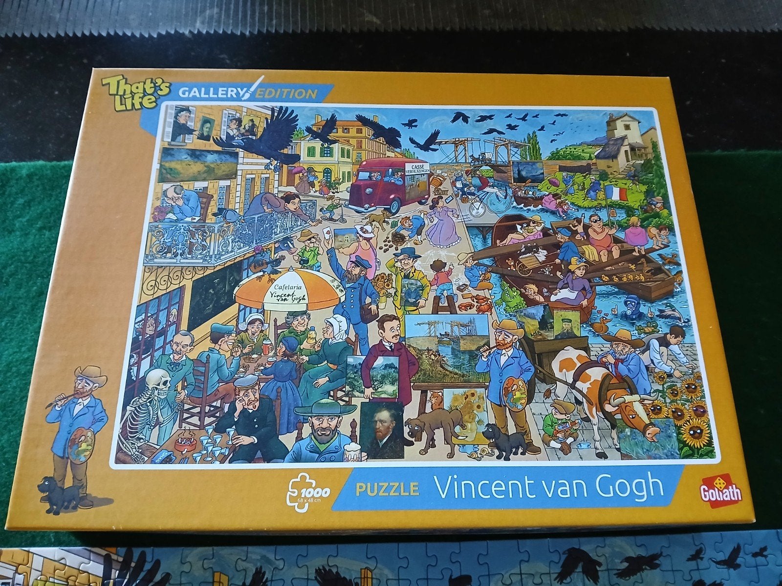 puzzel That's Life,  1000stuks, Vincent van Gogh, Hobby en Vrije tijd, Ophalen