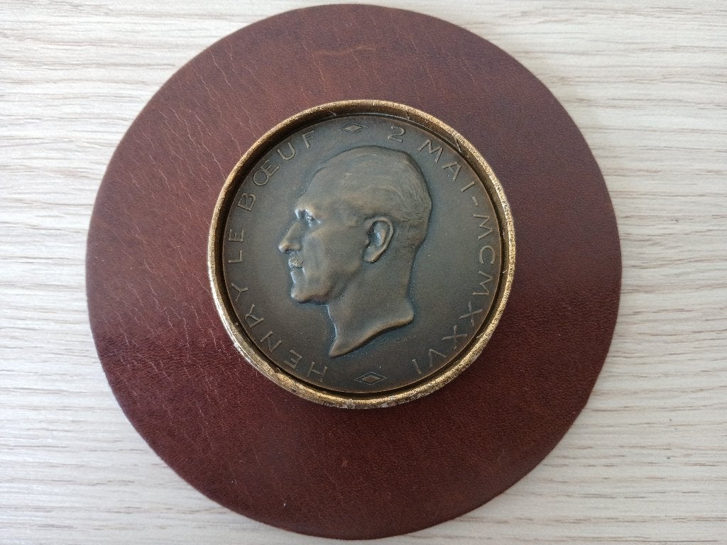 Médaille de bronze Henry Le Boeuf (1874 - 1935), Enlèvement ou Envoi, Bronze