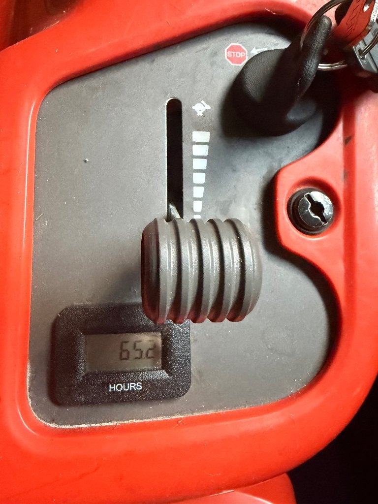 Husqvarna Frontmaaier, Ophalen, Zo goed als nieuw, Elektrische starter, 90 tot 120 cm