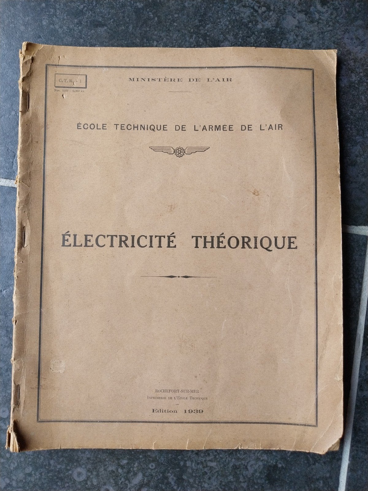 manuel français de l'armée de l'air de la Seconde Guerre mon, Enlèvement ou Envoi, Armée de l'air