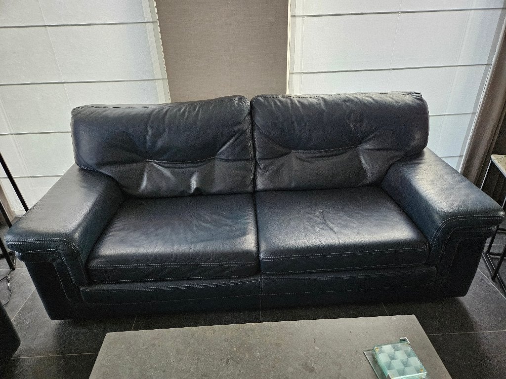 Lederen salon, Ophalen, Gebruikt, Leer