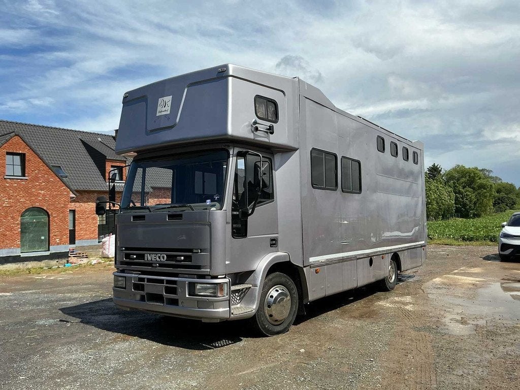 1992 Iveco Eurocargo Paardenvrachtwagen Mobilhome Vrachtwage, Iveco, Overige brandstoffen, Bedrijf, Te koop