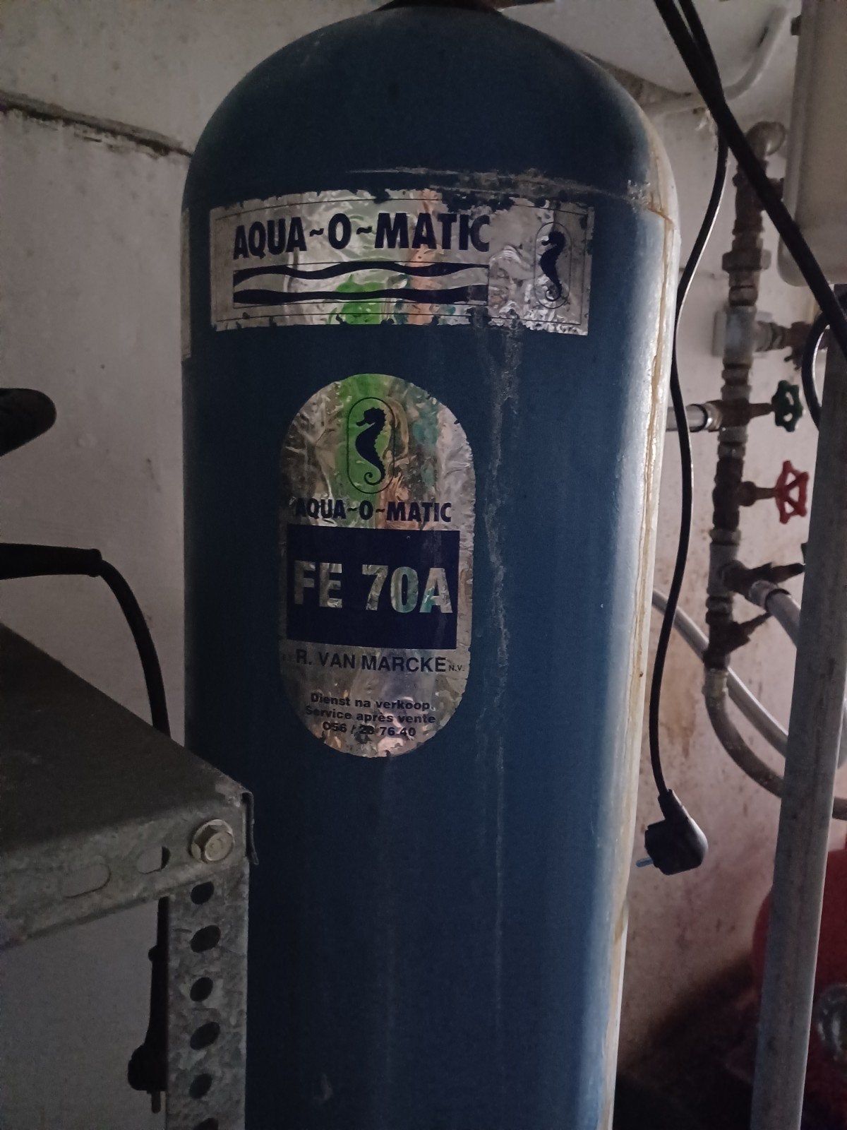 metalen vat (ontijzeraar), Ophalen, Gebruikt, Overige metalen