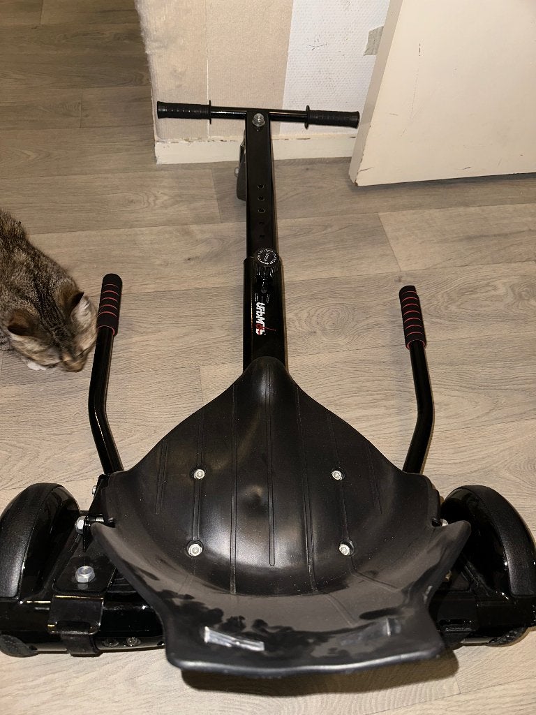 Hoverboard+kart seat- zo goed als nieuw, Ophalen, Zo goed als nieuw