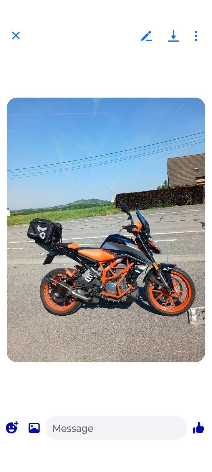 AV KTM DUKE 390cc, Particulier