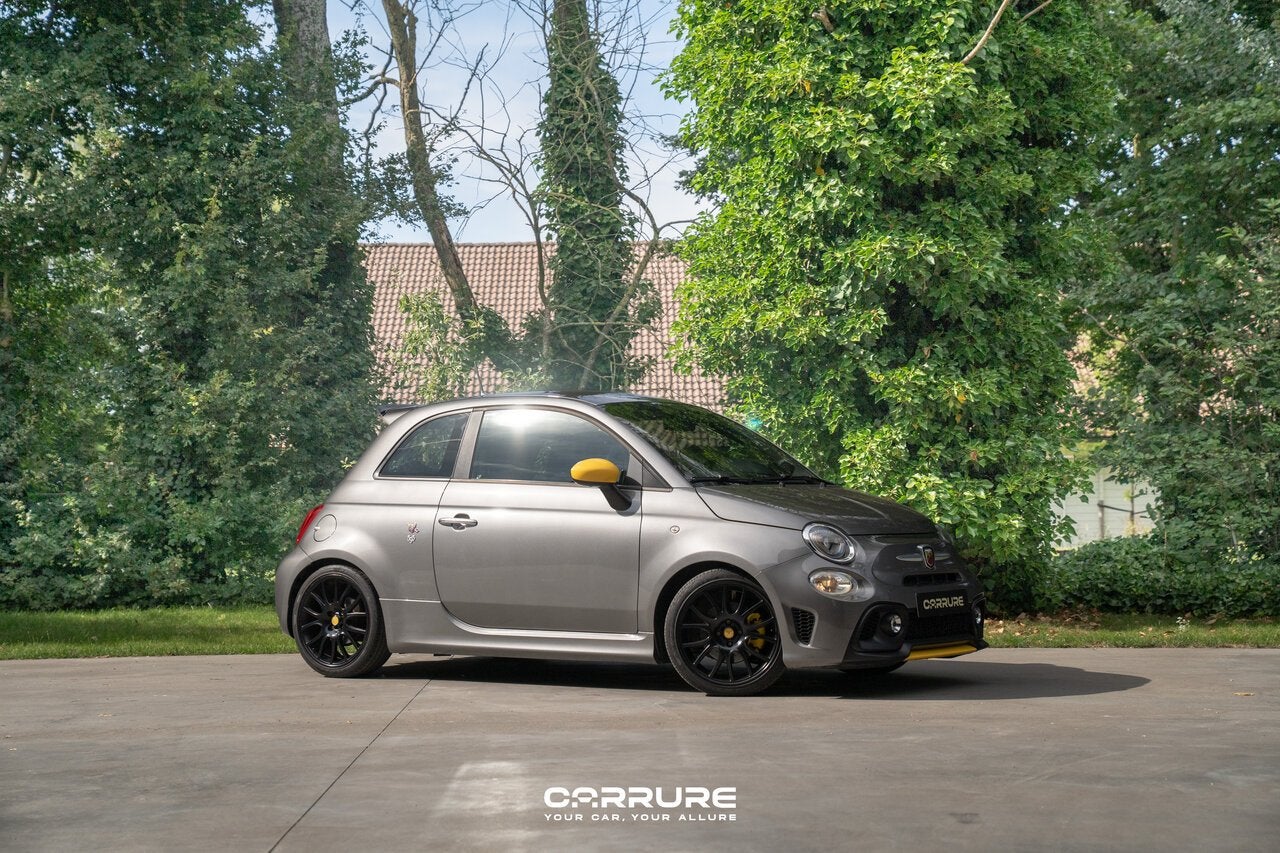 Fiat 500 Abarth PISTA CARPLAY PDC NIEUWSTAAT KW SCHROEFSET, 0 kg, Argent ou Gris, Achat, 139 g/km