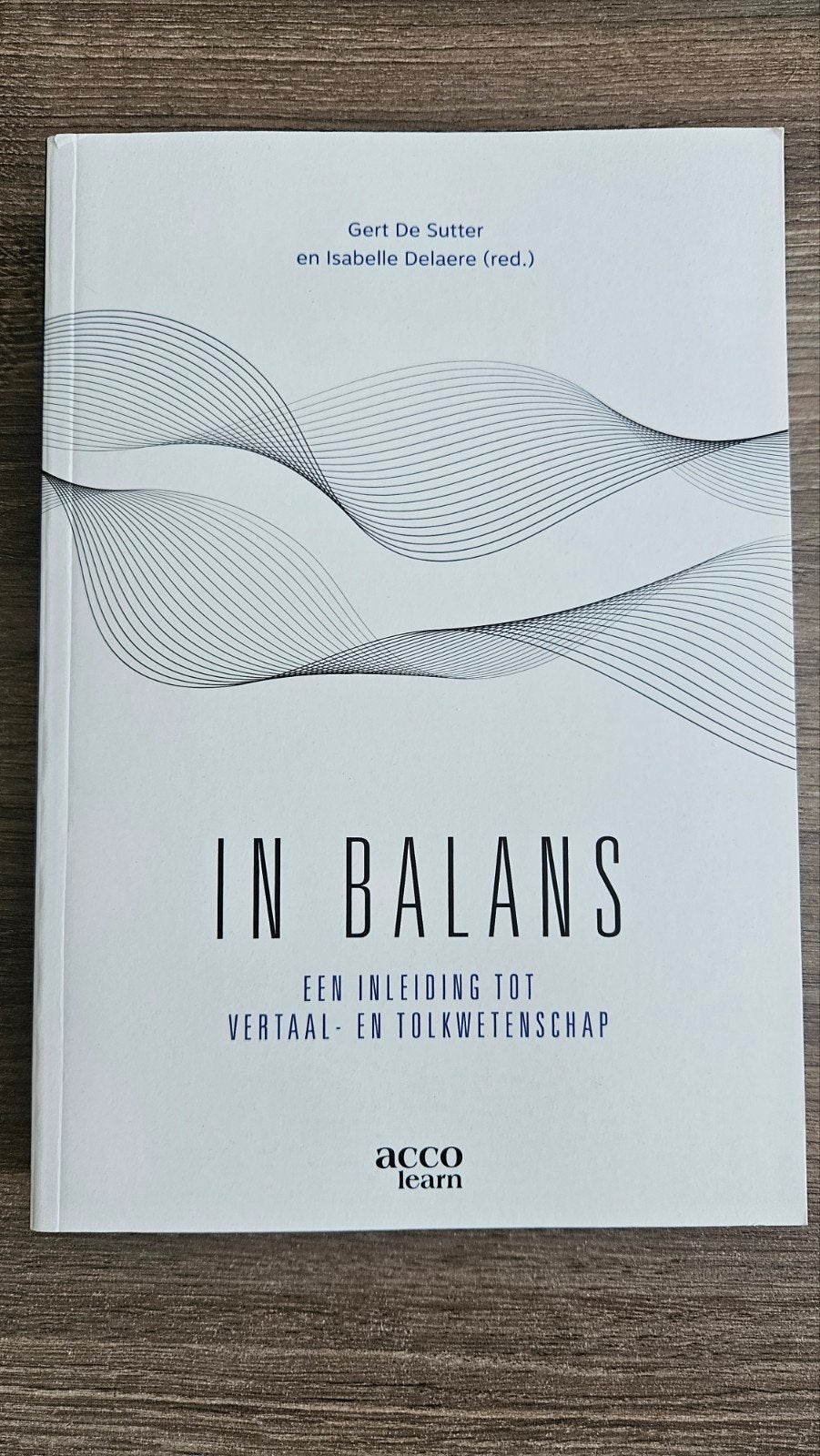 Gert De Sutter - In balans, Boeken, Wetenschap, Ophalen