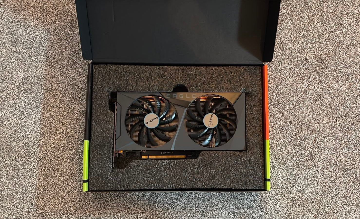 GIGABYTE geforce RTX 3060 ti eagle oc 8gb, Informatique & Logiciels, Cartes vidéo, Enlèvement, Neuf