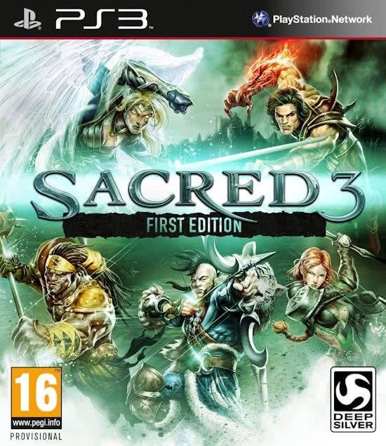 Sacred 3 First Edition, Enlèvement ou Envoi, 1 joueur, Jeu de rôle (Role Playing Game), Comme neuf