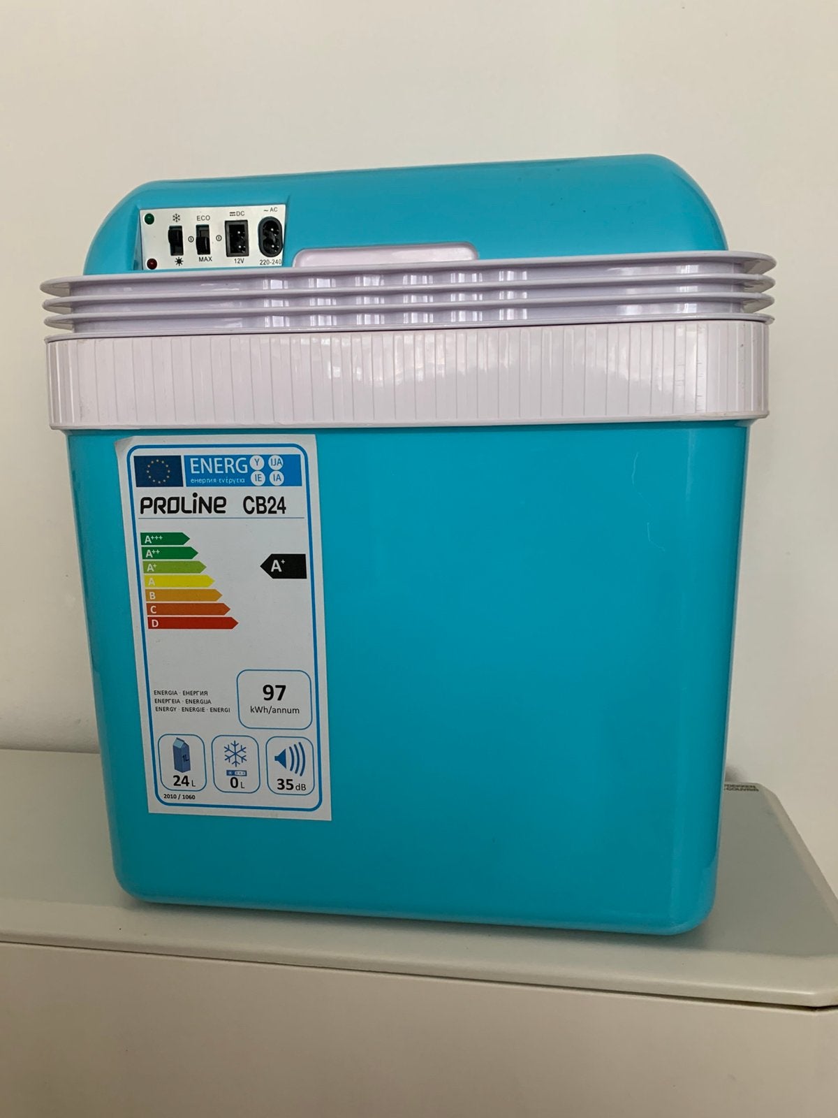 PROLINE Electrische koolbox-en warmtenox, Caravans en Kamperen, Koelboxen, Gebruikt, Koelbox, Elektrisch, Ophalen
