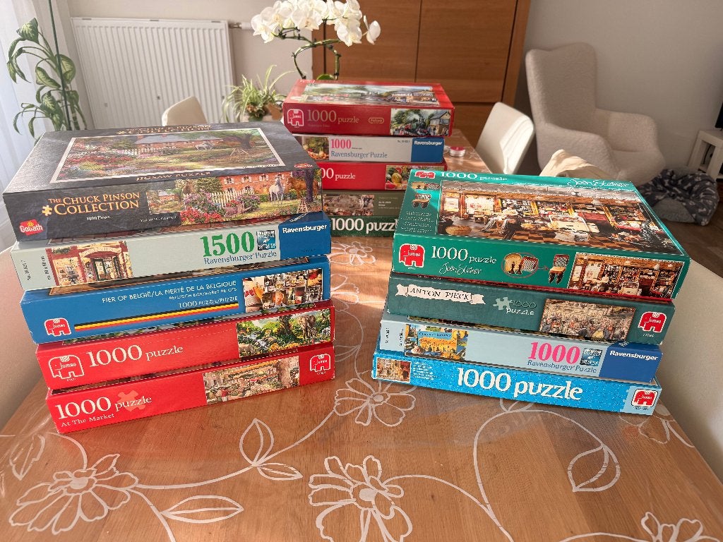 Puzzels, Ophalen, Zo goed als nieuw