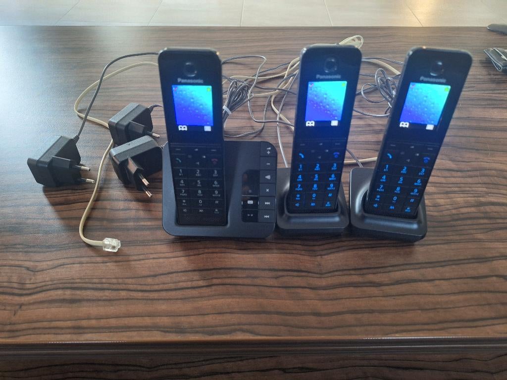 Digitale Panasonic draadloze telefoon met antwoordapparaat, Telecommunicatie, Vaste telefoons | Handsets en Draadloos, Zo goed als nieuw