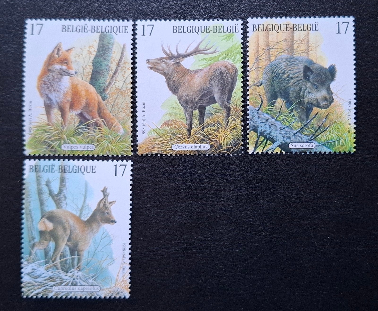 België: OBP 2748/51 ** Natuur 1998., Frankeerzegel, Ophalen of Verzenden, Zonder stempel, Postfris