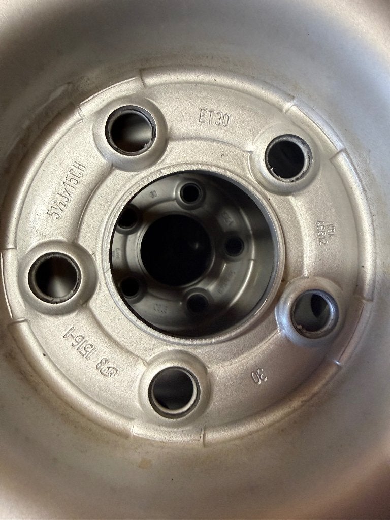 4 banden met stalen velgen 205/60/15, Auto-onderdelen, Ophalen, Gebruikt, 15 inch, 205 mm