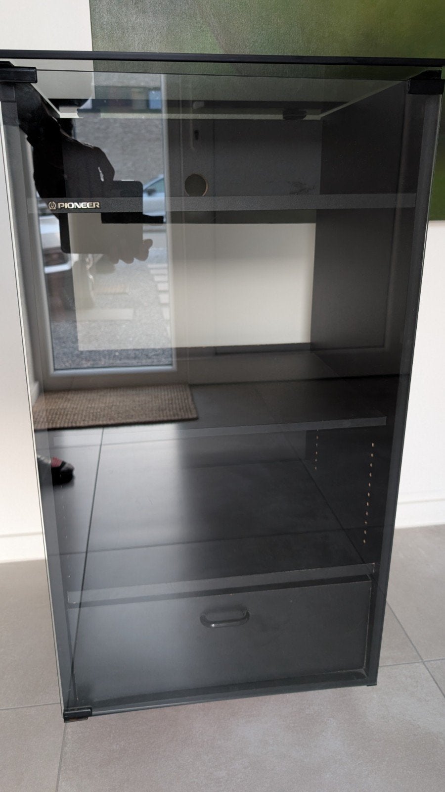 vintage kast voor stereotoren pioneer, Ophalen