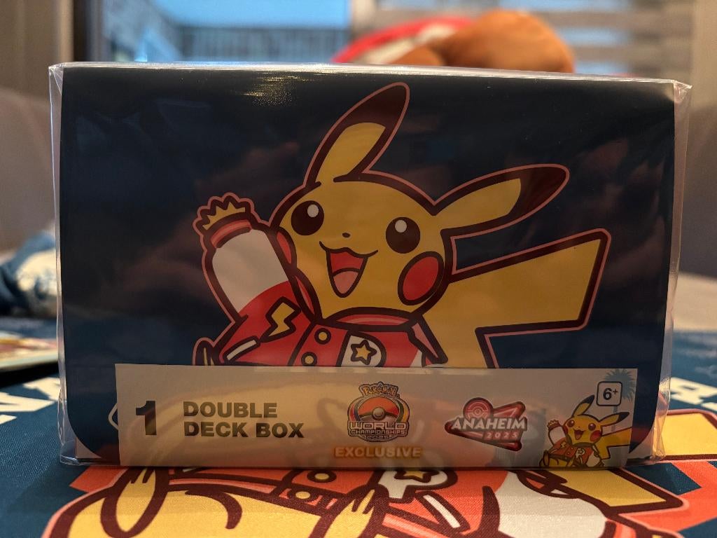 Pokemon kaarten - Pokemon Worlds Anaheim 2025 accessoires, Ophalen of Verzenden, Nieuw, Sleeves of Kaarthoesjes