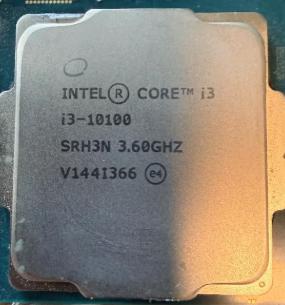 CPU Intel i3 10100, Computers en Software, Ophalen, Gebruikt, 4-core, LGA 1200
