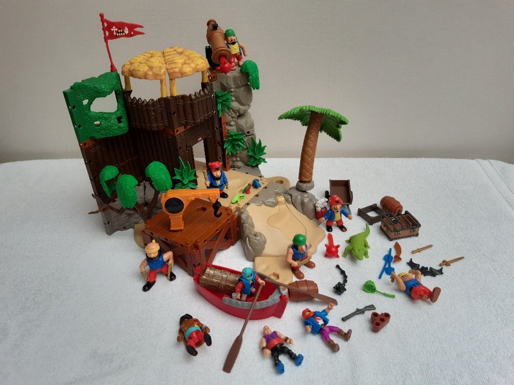 L'île aux pirates de Fisher Price, Enlèvement, Comme neuf, Set de jeu