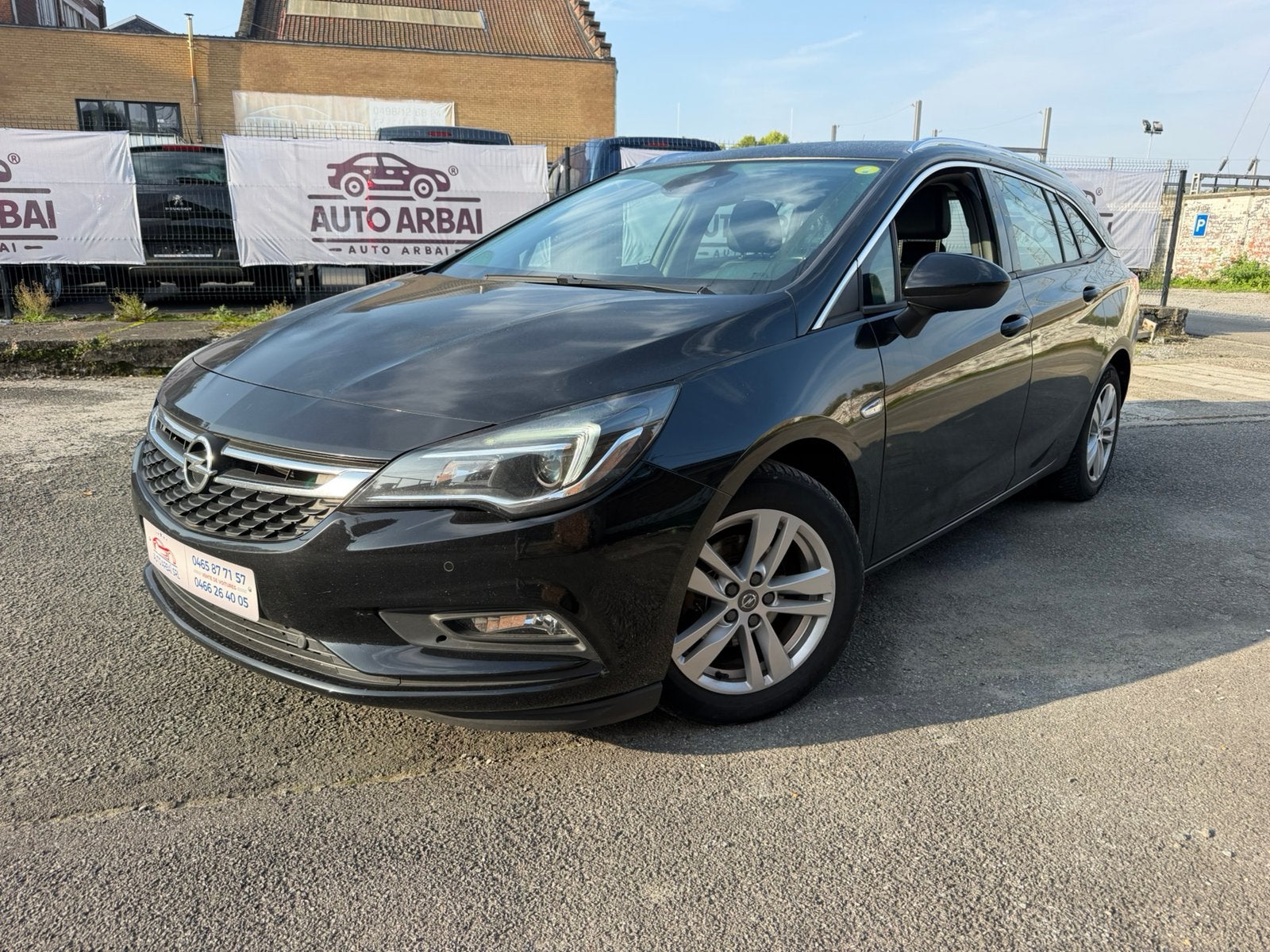 Opel astra break 1.6 diesel 2017, Auto's, Bluetooth, Dealer onderhouden, 4 cilinders, Leder en Stof