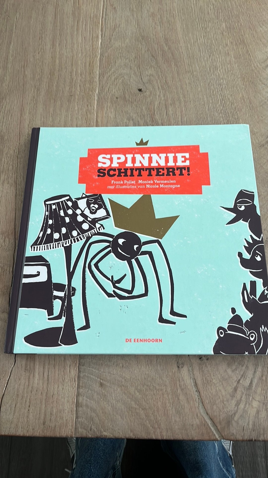 Frank Pollet - Spinnie schittert, Enlèvement, Frank Pollet; Moniek Vermeulen
