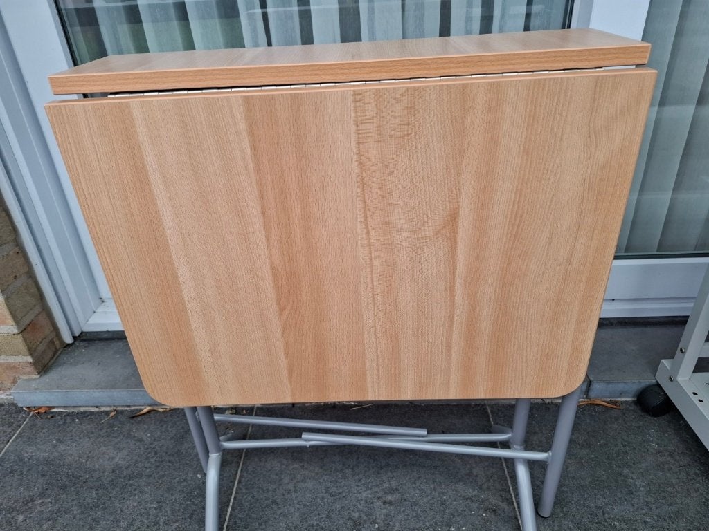 Plooitafeltje, Huis en Inrichting, Ophalen, Zo goed als nieuw, Rechthoekig