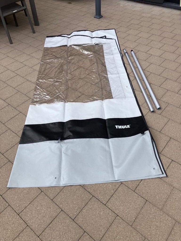 Thule rain blocker voor luifel van uitval 250, Ophalen, Zo goed als nieuw, Thule