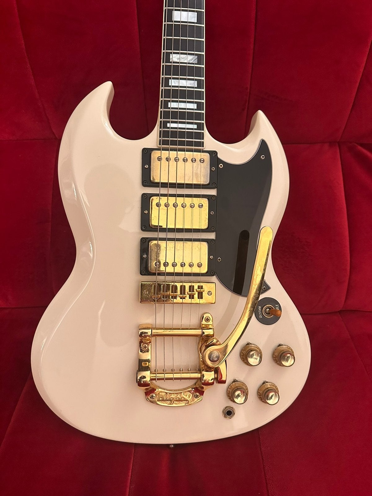 1979 GIBSON SG CUSTOM, Muziek en Instrumenten, Snaarinstrumenten | Gitaren | Elektrisch, Ophalen of Verzenden, Zo goed als nieuw