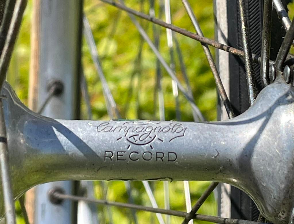 2 roues de piste Campagnolo Record ! Mavic, Enlèvement, Comme neuf