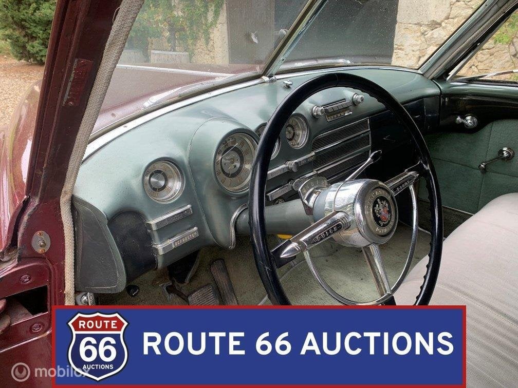 Buick Roadmaster | 1949 | Route 66 Auctions, Zwart, Bedrijf, Handgeschakeld, Buick