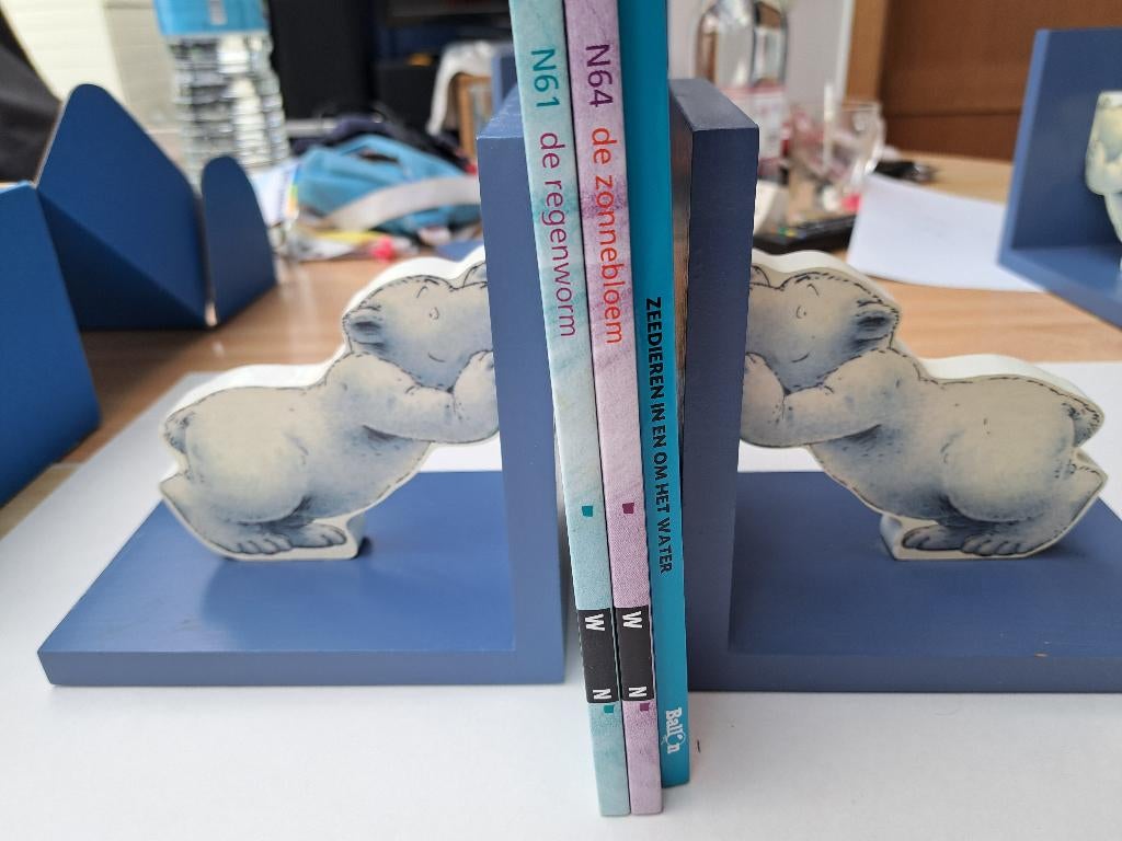 De kleine ijsbeer - boekensteun - vier windstreken, Ophalen of Verzenden, Nieuw