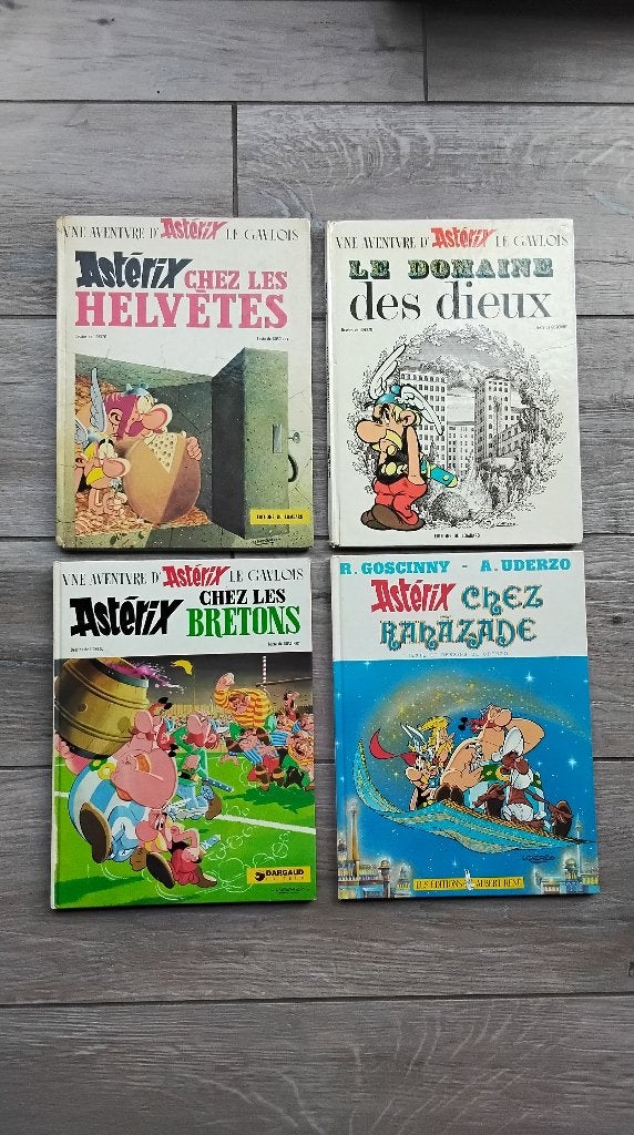 Asterix Franstalige Hardcovers, Gelezen, Goscinny & Uderzo;, Ophalen of Verzenden, Meerdere stripboeken