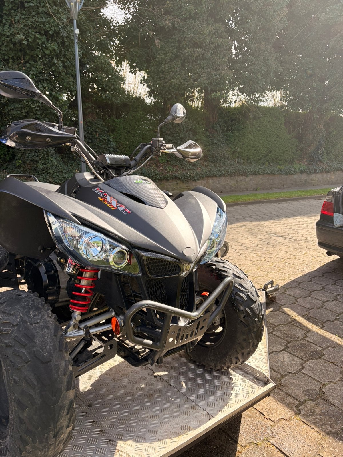 Kymco Maxxer 450i – 2018 – 5 413 km – Homologué route, Enlèvement, Utilisé