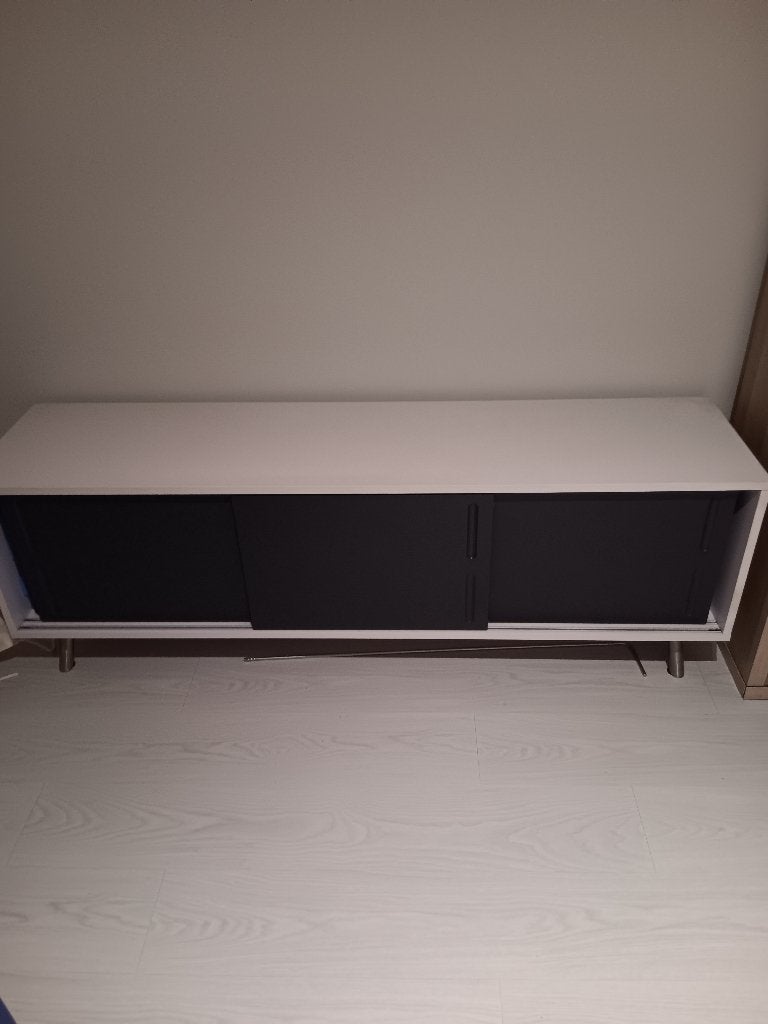 Moderne kast / tv-meubel – set van 2, Ophalen, Gebruikt, 150 tot 200 cm, Minder dan 100 cm